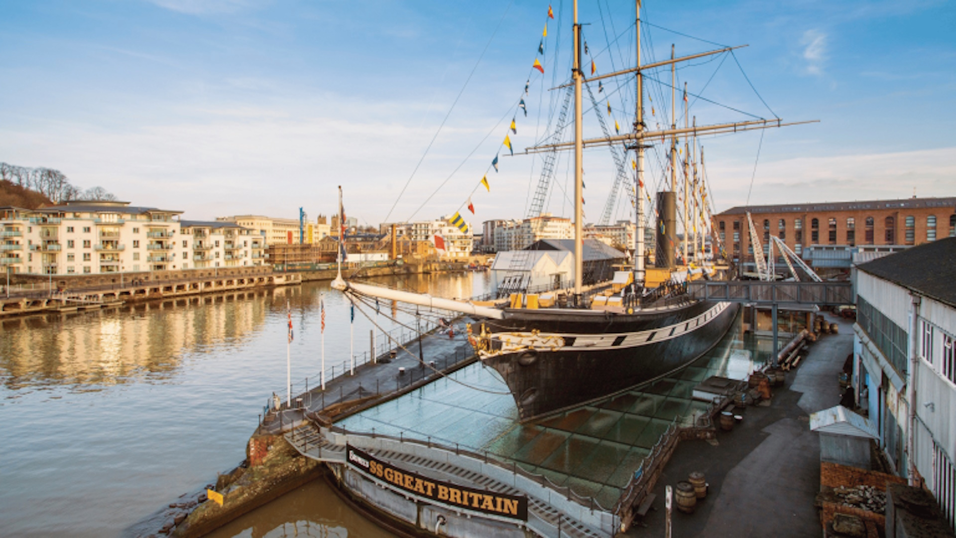 Brunel's SS Great Britain Ship Exterior