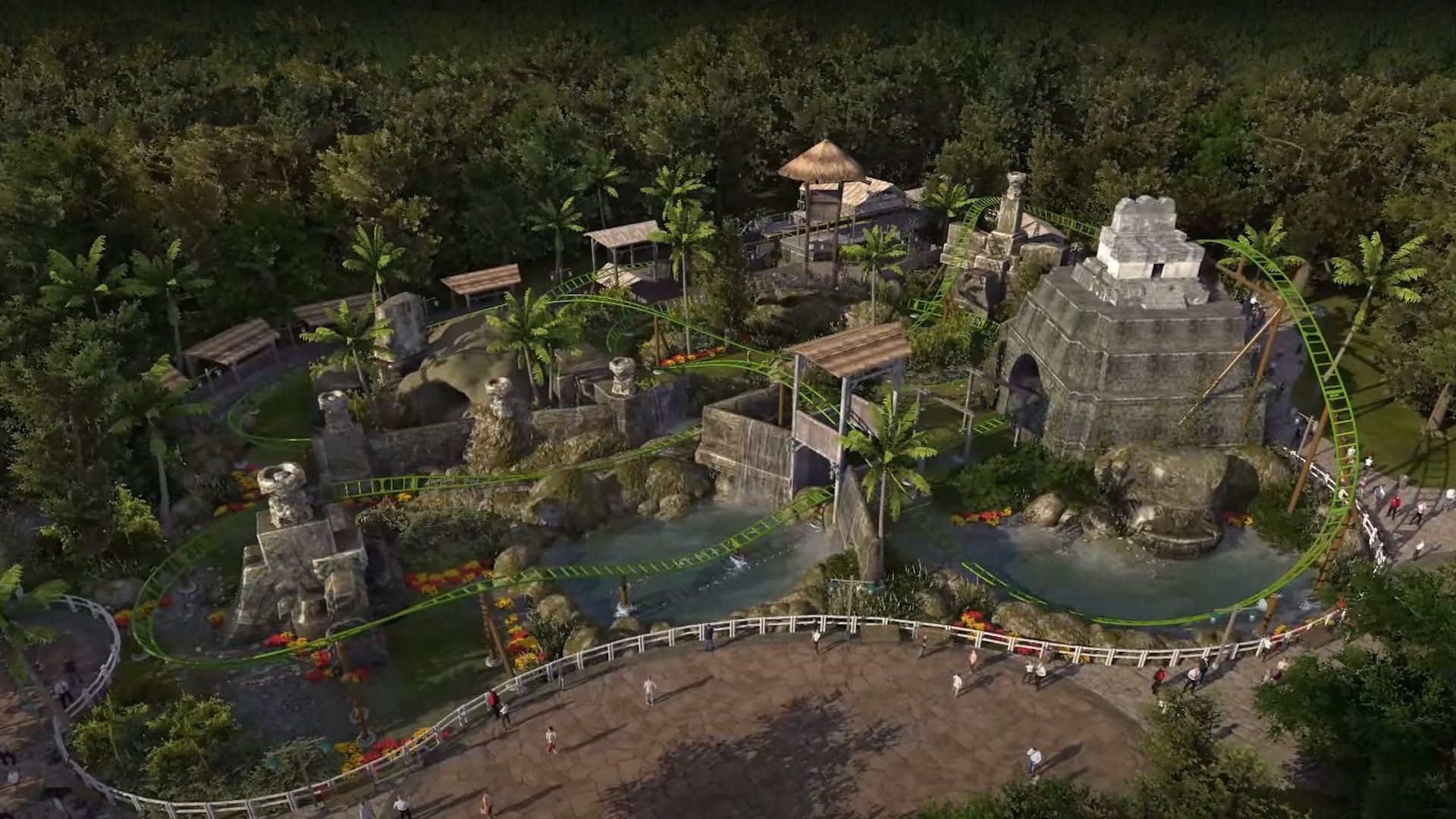 Drayton Manor - New Rollercoaster Artists Impression