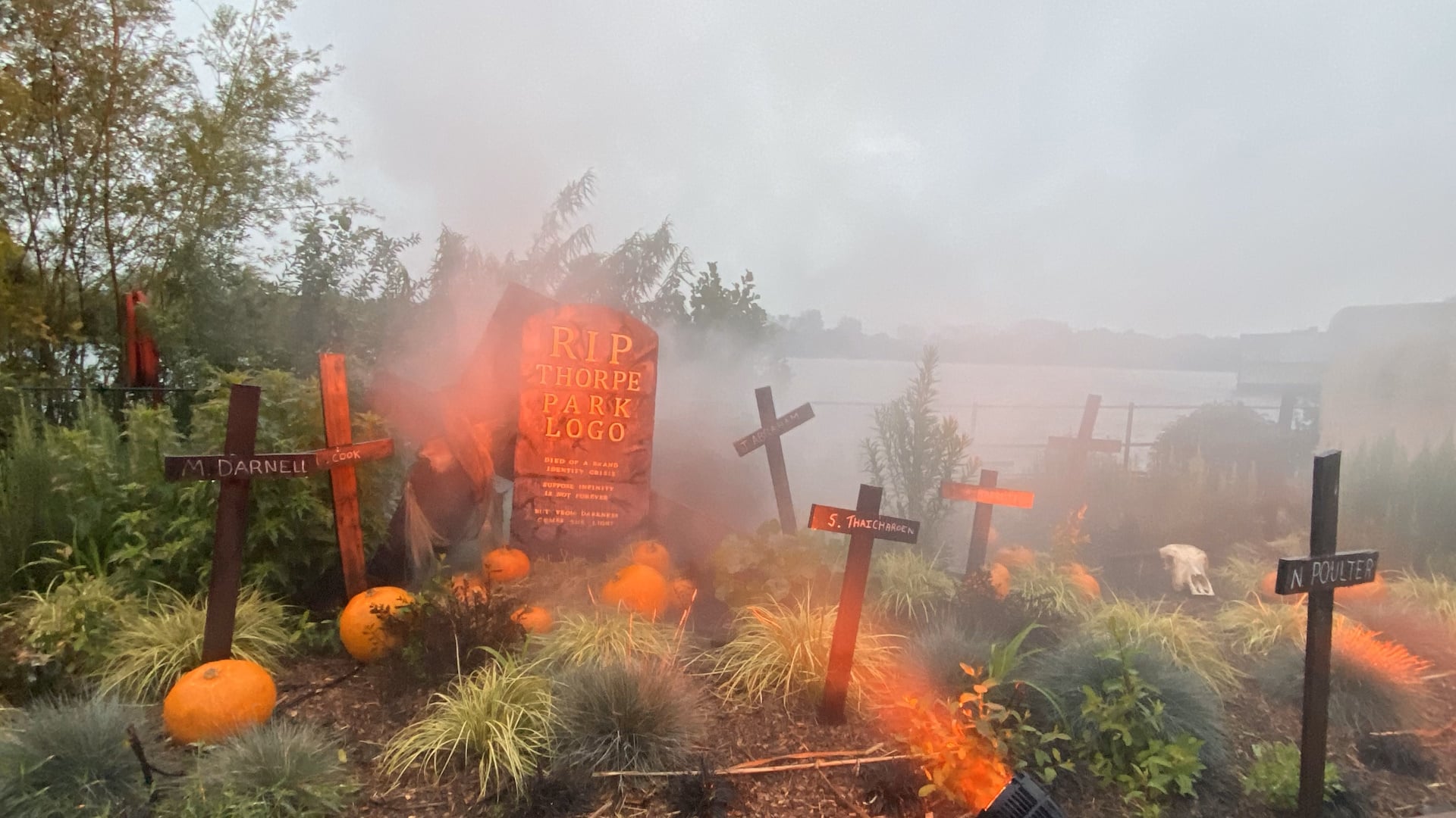 Thorpe Park Resort - The Crows of Mawkin Meadow - New Logo