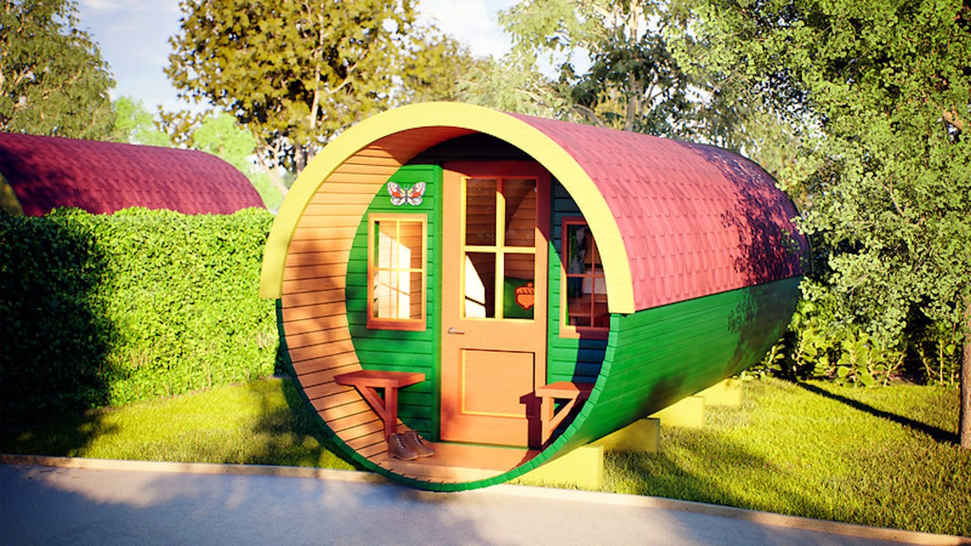 LEGOLAND Woodland Village - Barrel Cabin