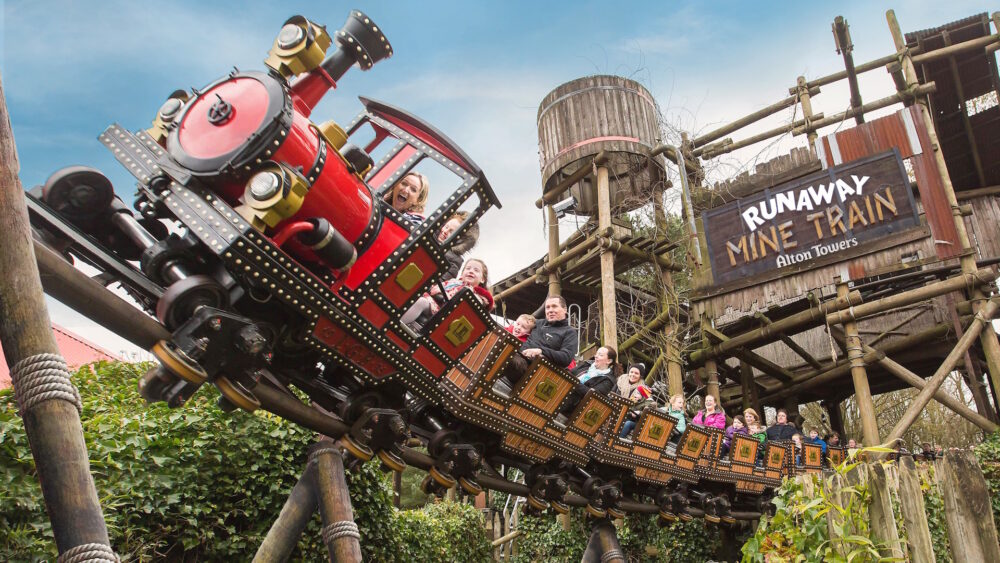 Alton Towers Resort - Runaway Mine Train