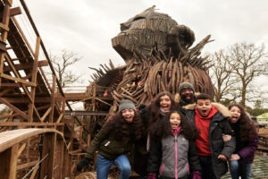 Alton Towers - Wicker Man Track Walk