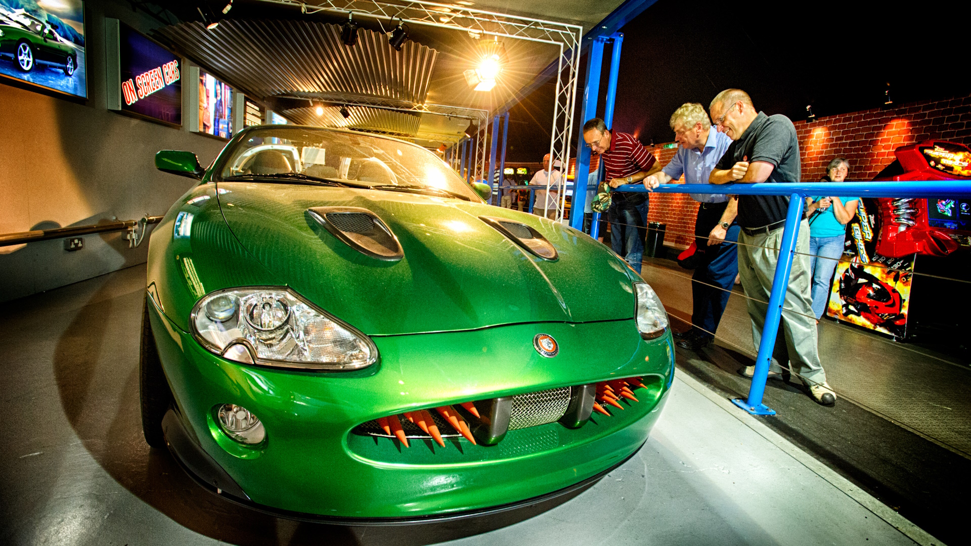 Beaulieu - The Jaguar XKR from the Bond film Die Another Day