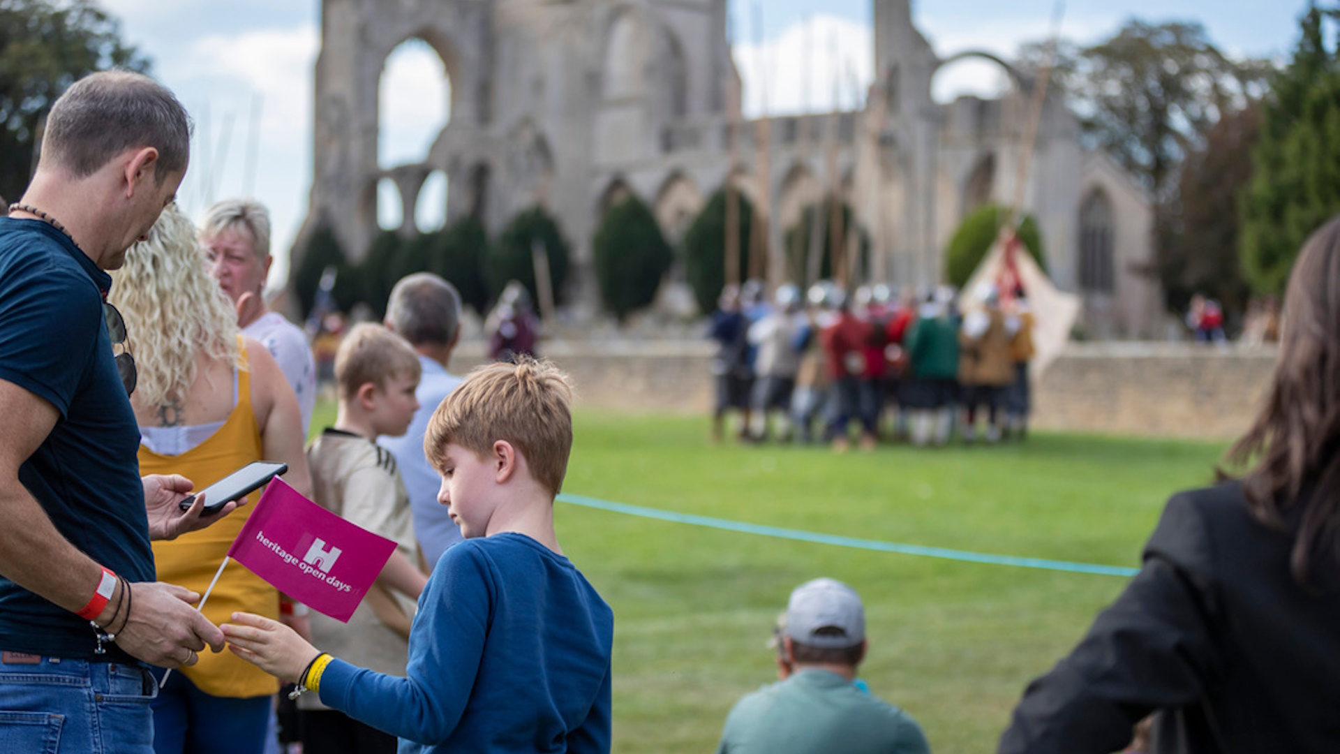 Crowland Abbey historic building taking part in Heritage Open Days