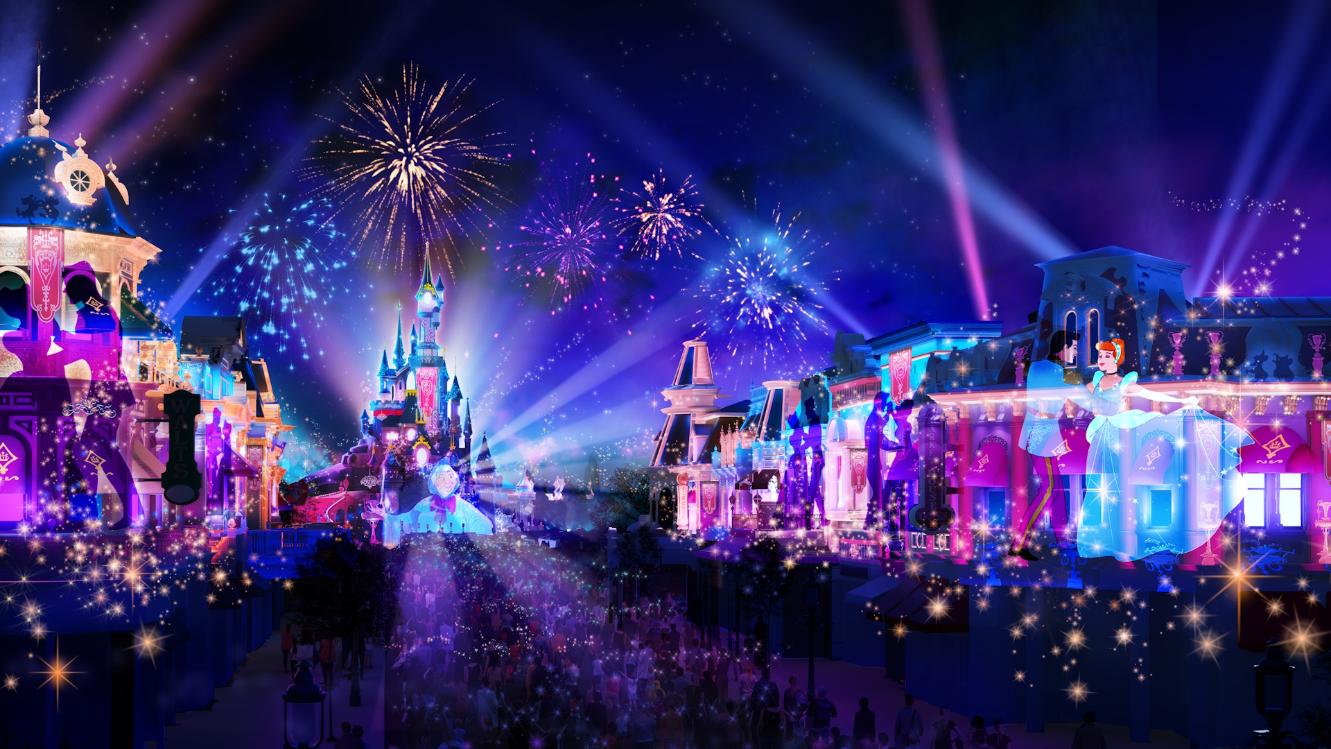 Disneyland Paris Mini Magic Super Magic Difference Disneyland Paris Unveils Iconic and Immersive Nighttime Spectacular