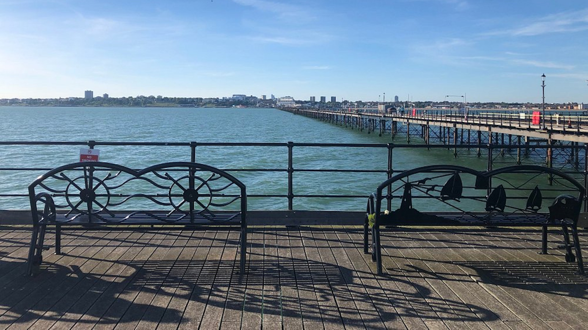 Southend Pier - Looking Back Towards the Shore