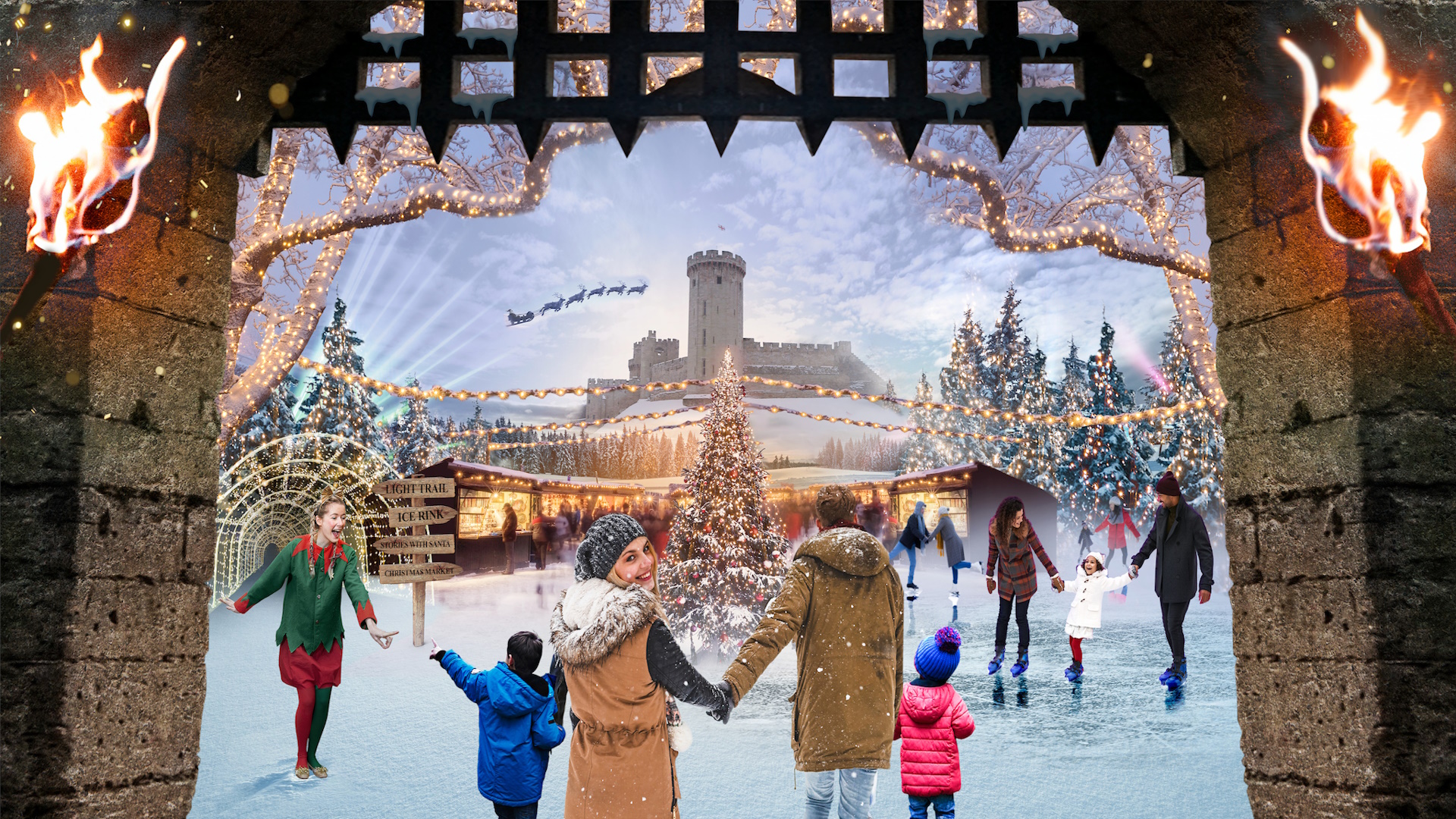 Save Up to 50 Off Ice Skating at Warwick Castle Attractions Near Me