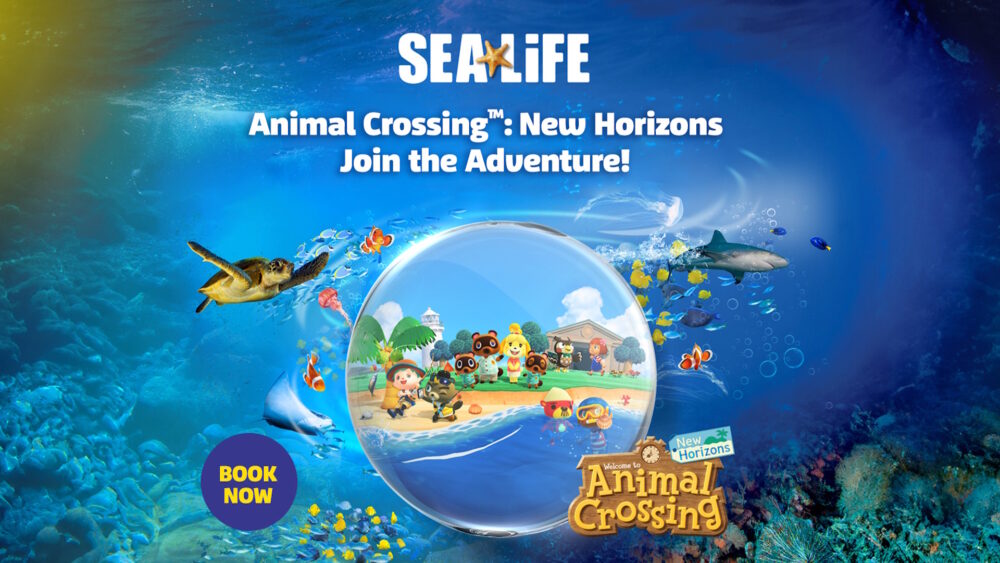 Experience Animal Crossing at SEA LIFE