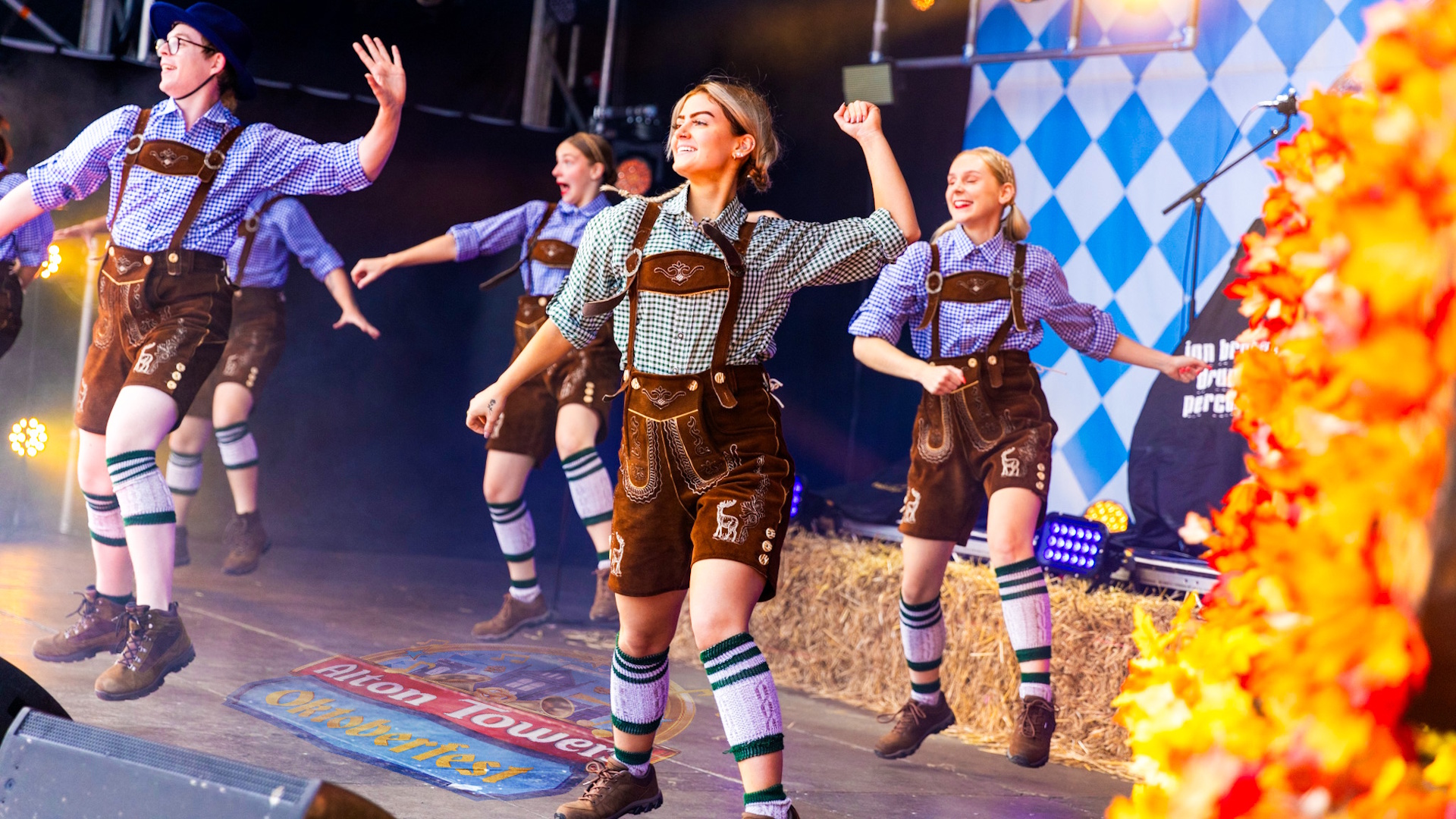 Alton Towers - Octoberfest Dancers