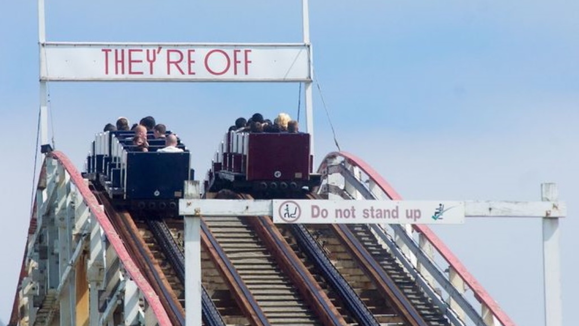 Blackpool Pleasure Beach - Grand National Roller Coaster