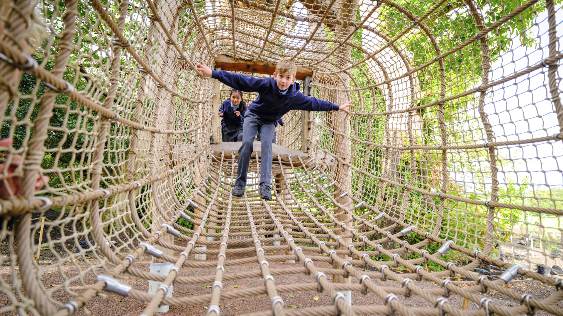 English Heritage - Childrens Playground at Belsay Hall