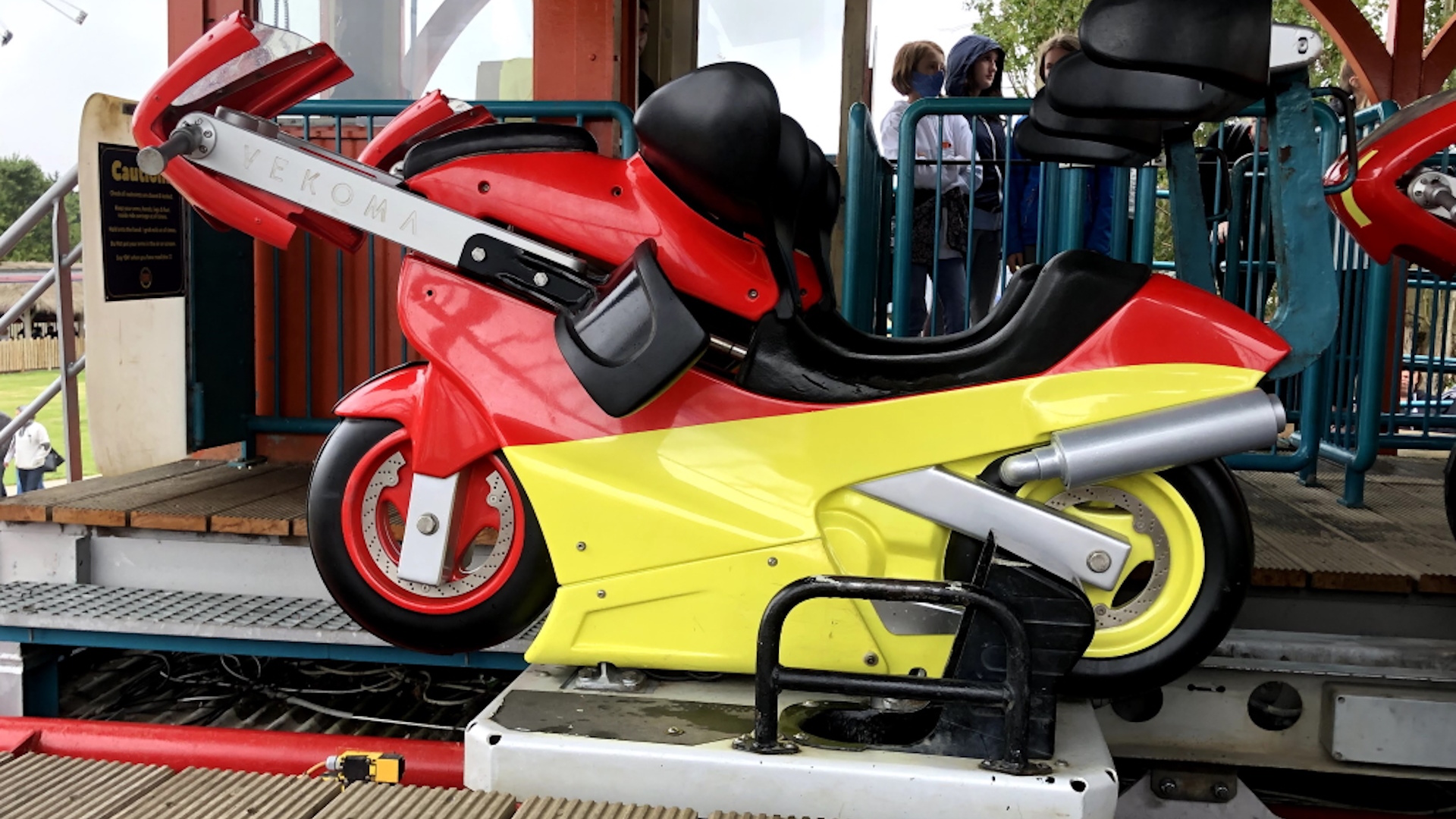 Velocity Motorbike Roller Coaster - Flamingo Land Resort