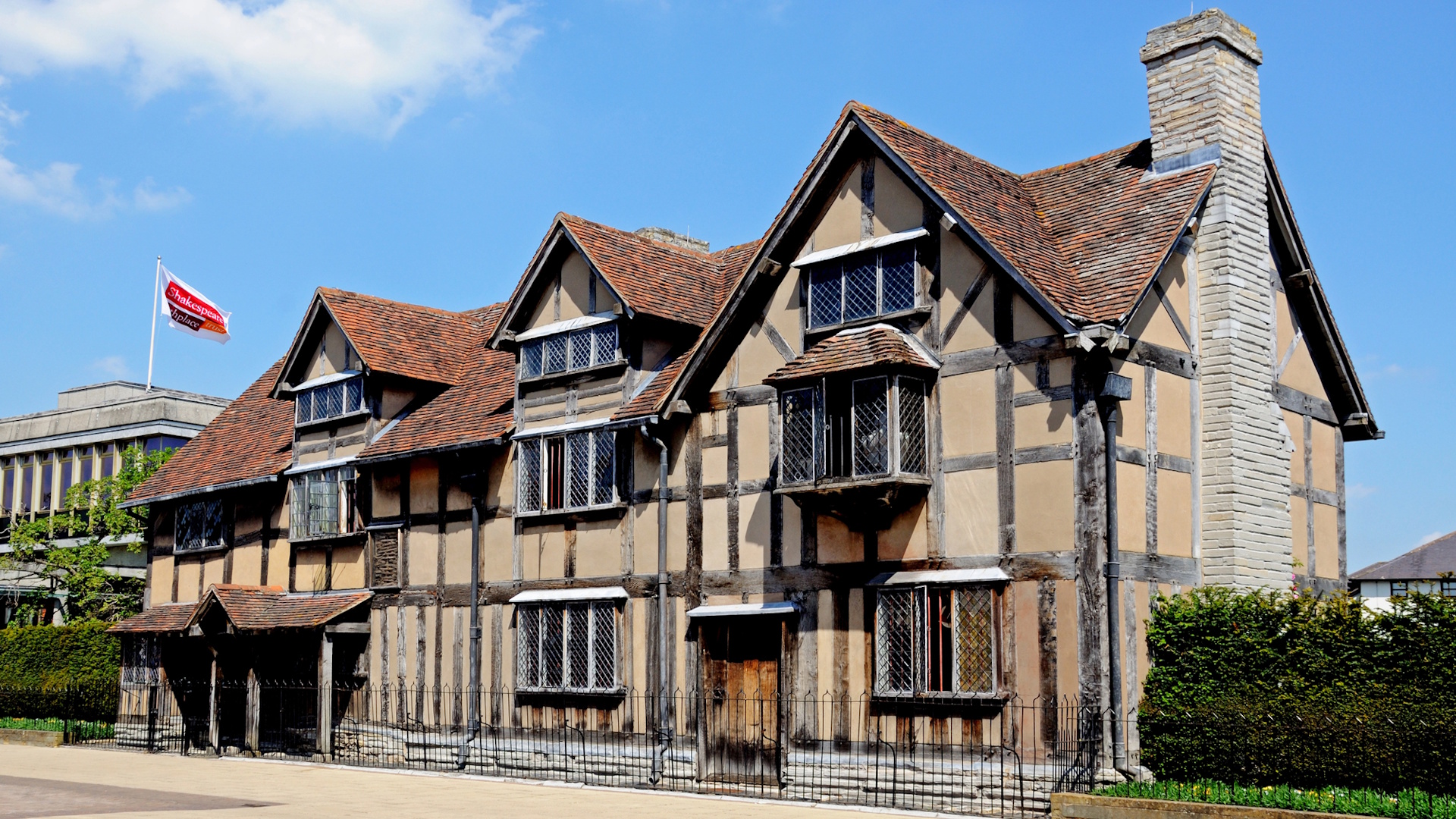 Shakespeares Birthplace at Stratford-upon-Avon
