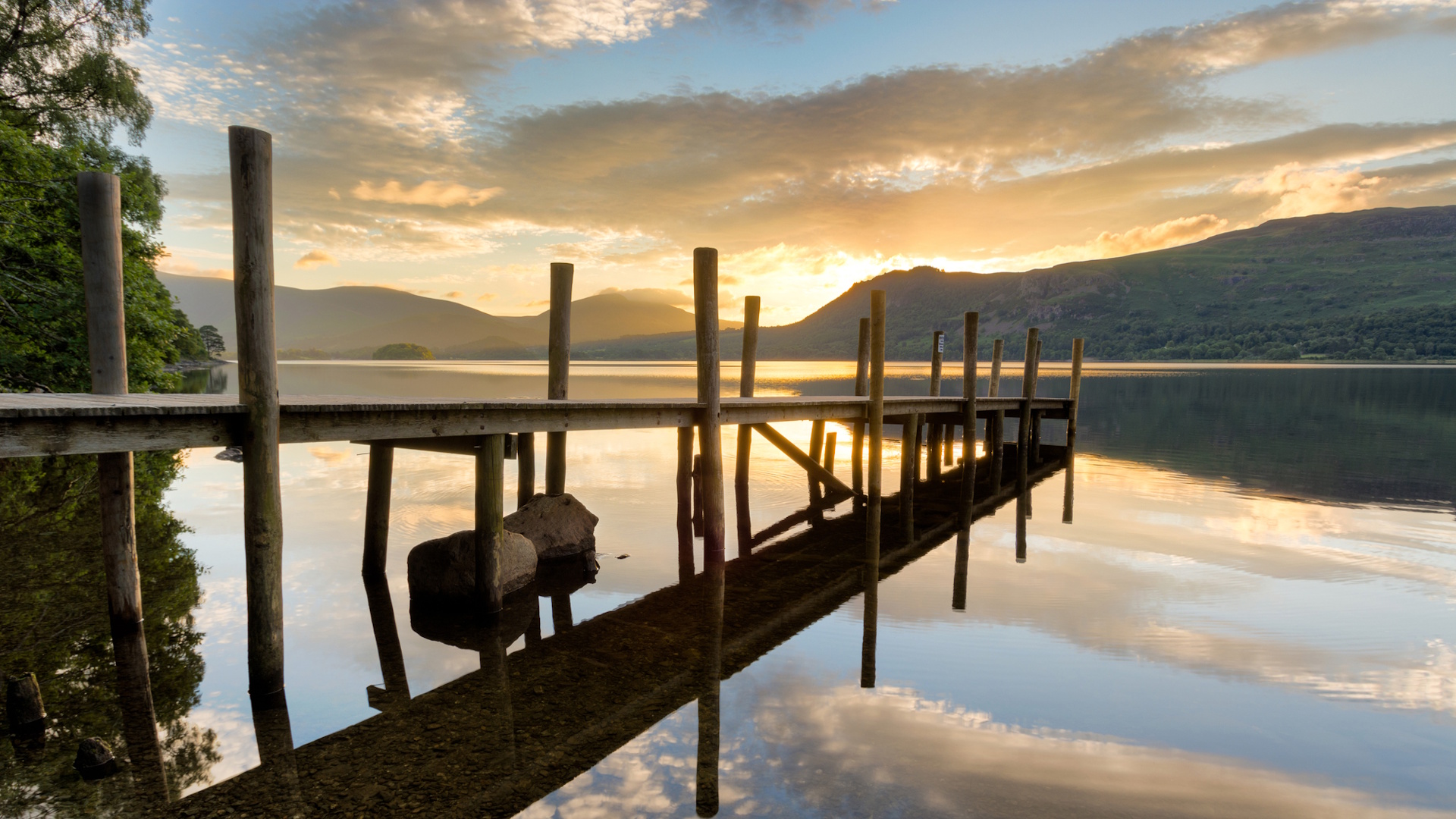 Sunrise in the Lake District