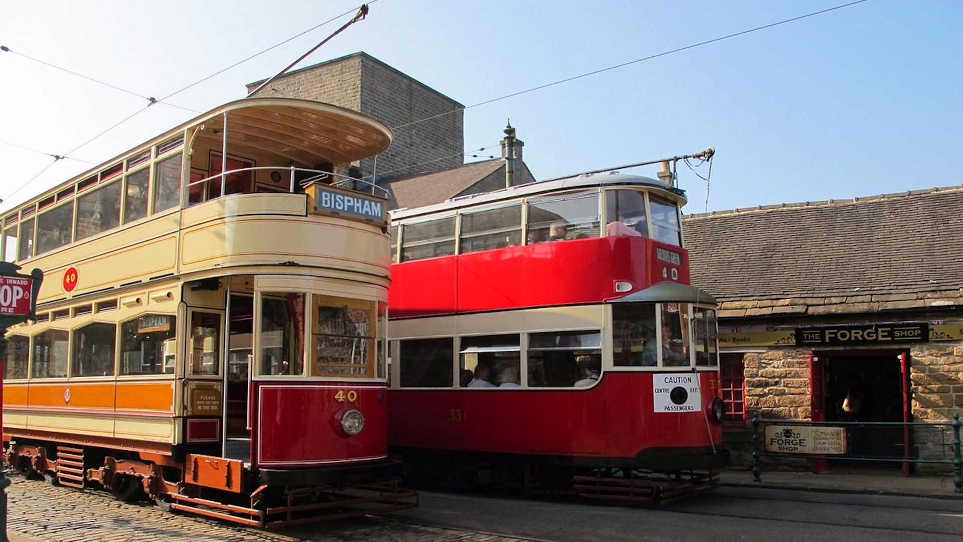 National Tramway Museum - Trams
