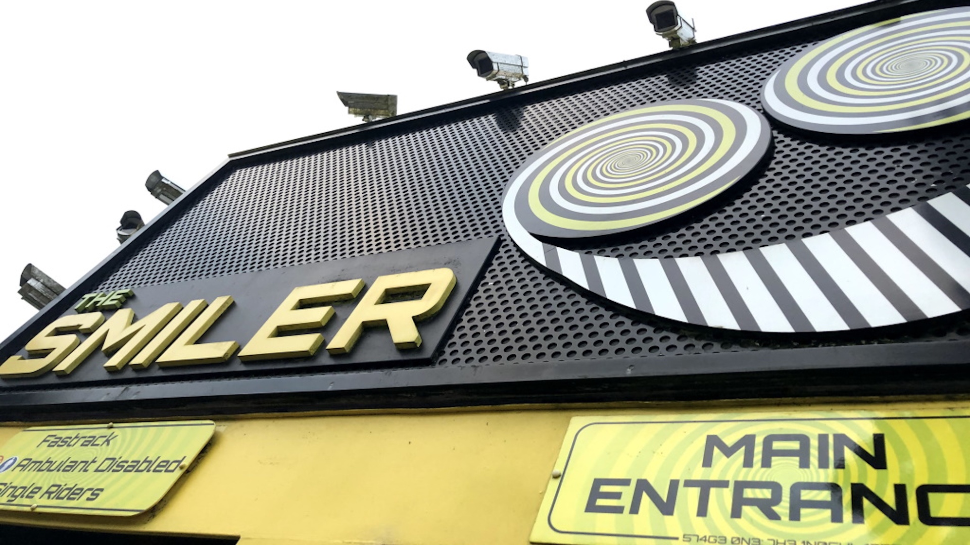 Alton Towers Resort - The Smiler Entrance