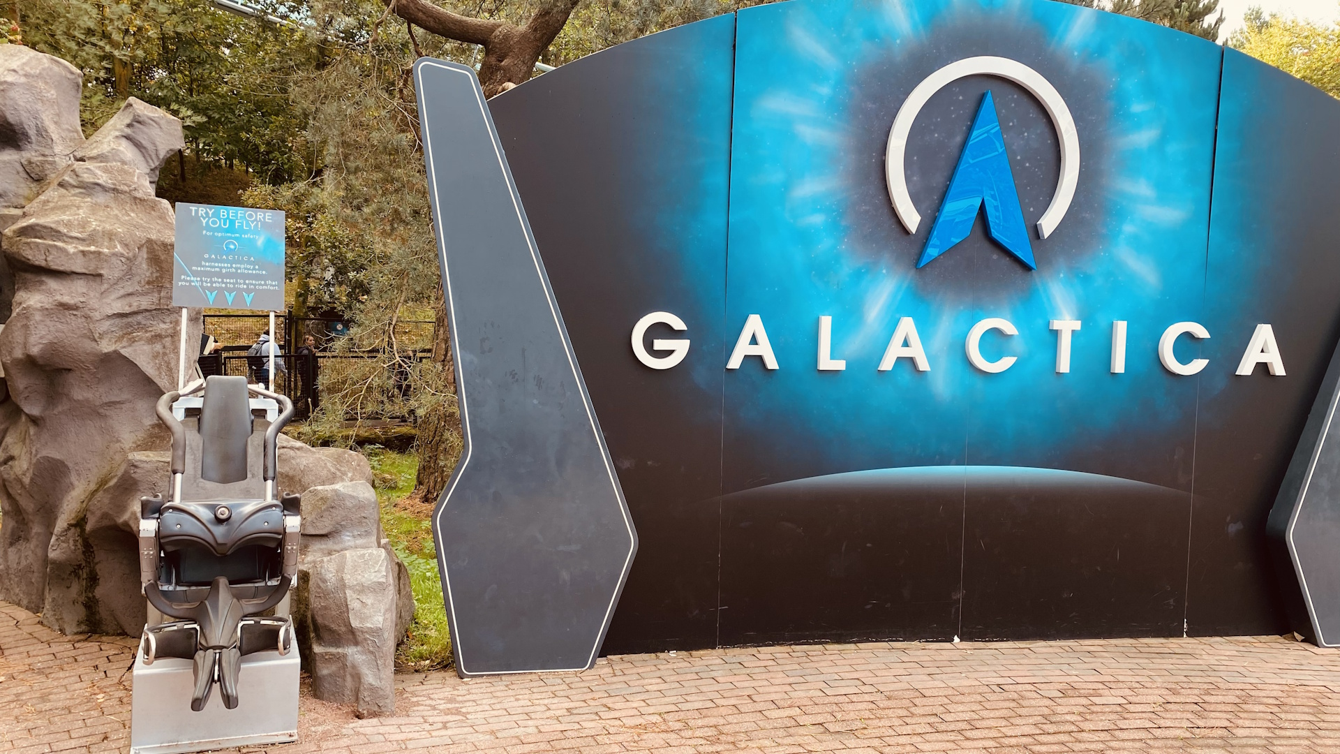 Galactica - Alton Towers Resort