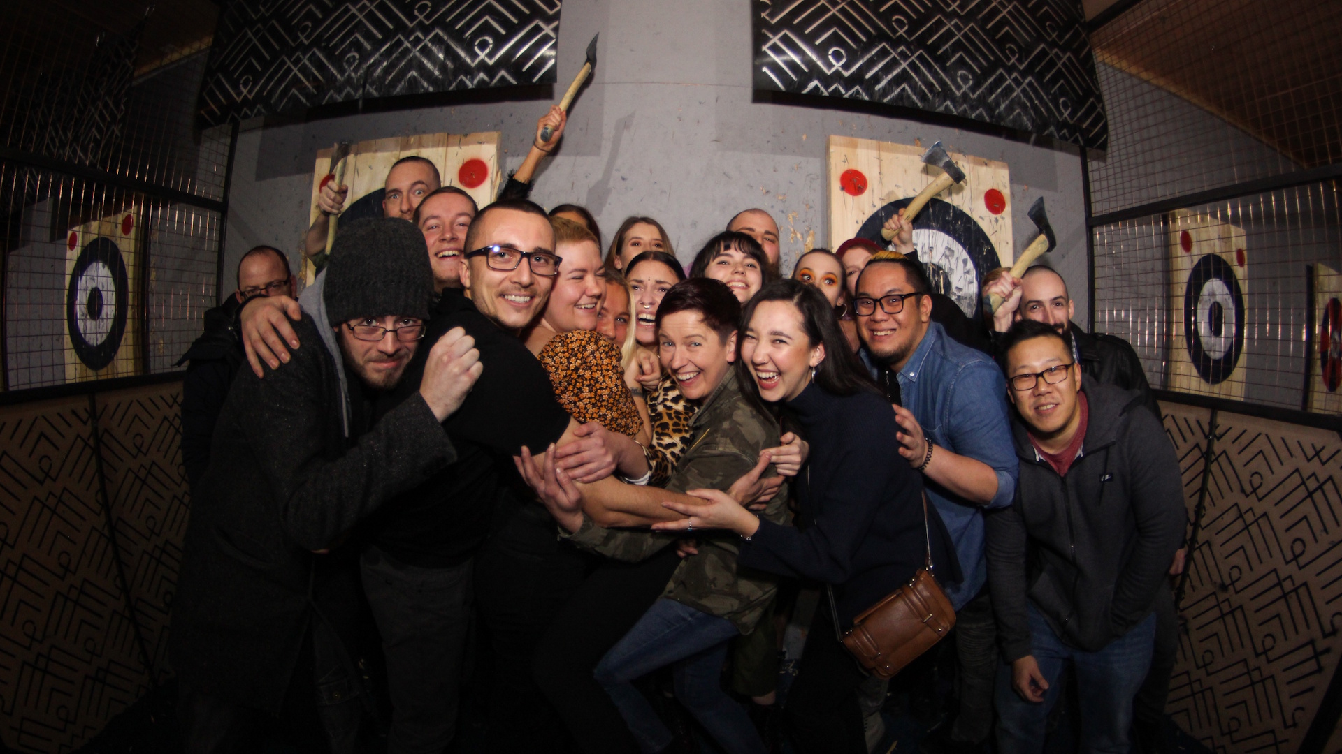 The Hilt - Indoor Axe Throwing Group Team Building