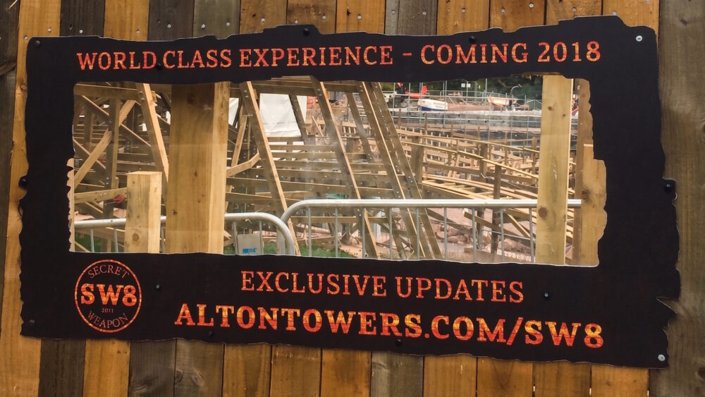 Alton Towers - SW8 Wicker Man