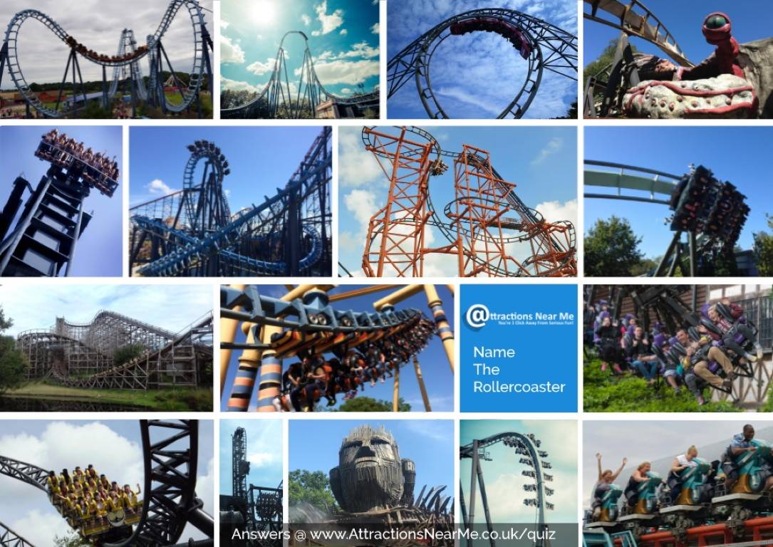 Attractions Near Me - Roller Coaster Quiz